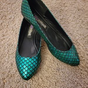 Funtasma, size 6, mermaid shoes
